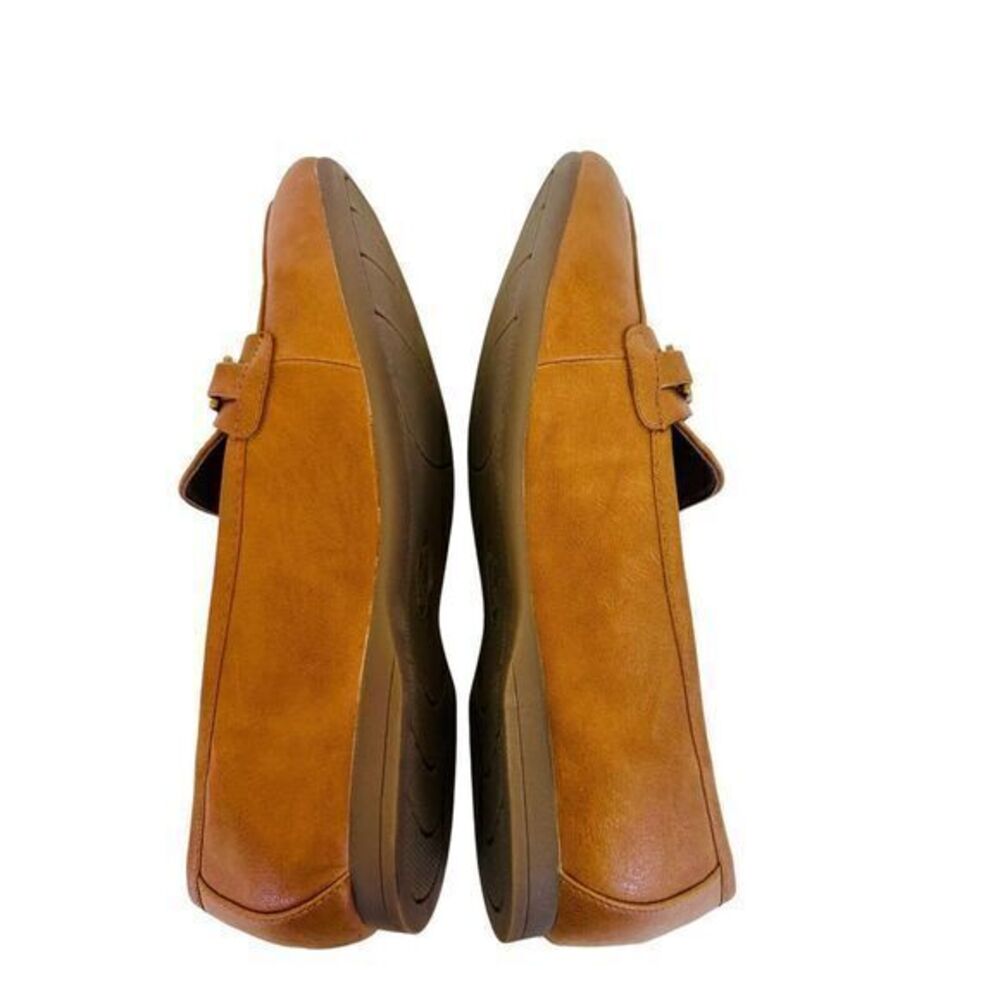 Eurosoft Women's‎ Kellsie Luggage Flat Loafer Cushion Insole Women's Size 8M NWB - Picture 8 of 13